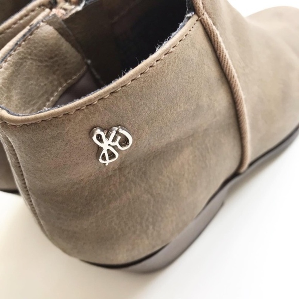 Sam Edelman taupe petty booties VGUC size 11 - Picture 7 of 9